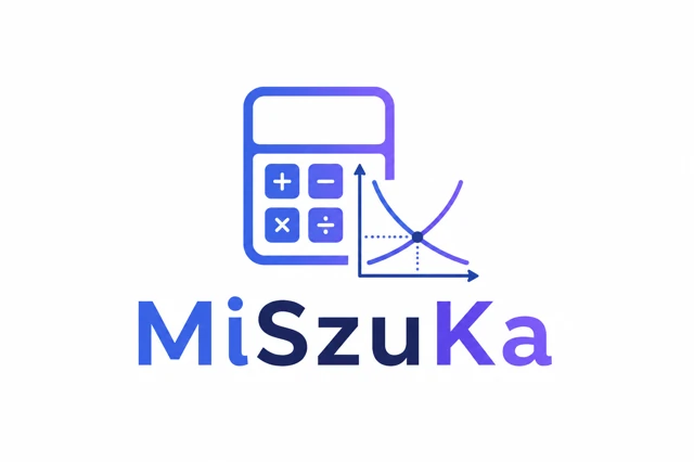 MiSzuKa logó – számológép és grafikon ikon